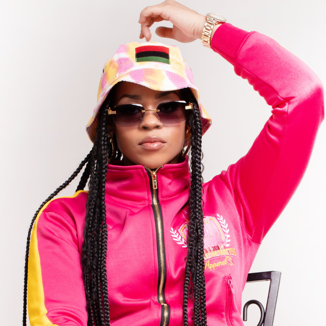 Pan-African Pink Bucket Hat