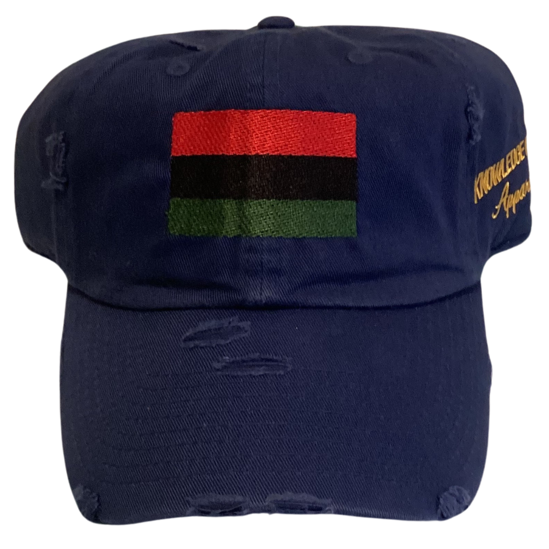 Pan-African Navy Blue Dad Hat
